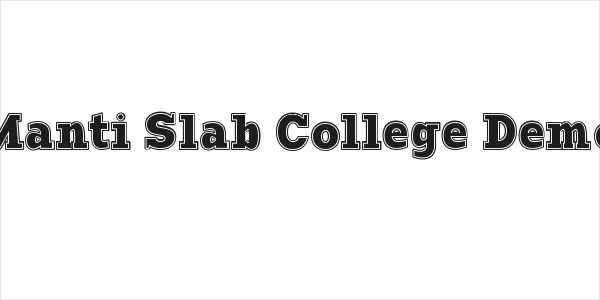 Manti Slab College Demo Logo