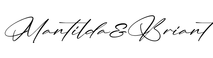 Mantilda & Briant  Frei Schriftart Herunterladen