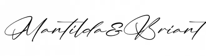 Mantilda & Briant Font