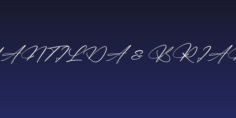 Mantilda & Briant Social Header