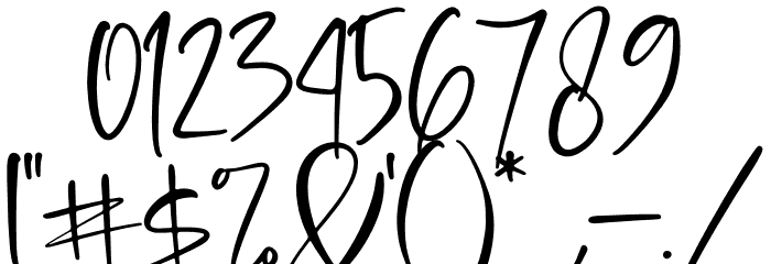 Mantilda Edition Font OTHER CHARS