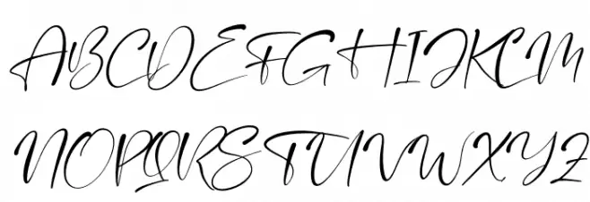 Mantilda Kristine Italic Fonte MAIÚSCULAS