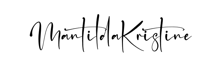 Mantilda Kristine  免费字体下载
