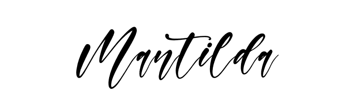 Mantilda  Frei Schriftart Herunterladen