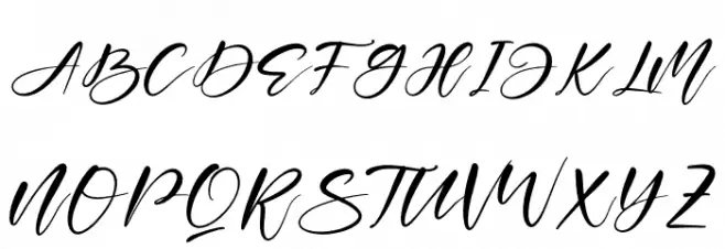 Mantilda Schriftart Groß