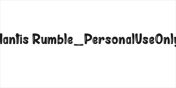 Mantis Rumble_PersonalUseOnly Logo