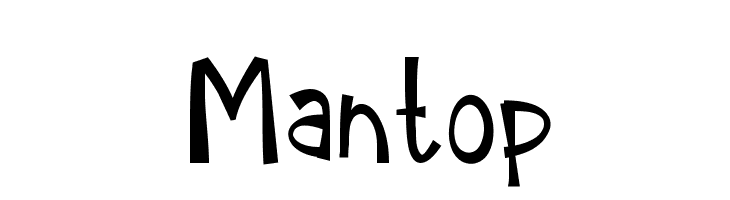 Mantop  免费字体下载