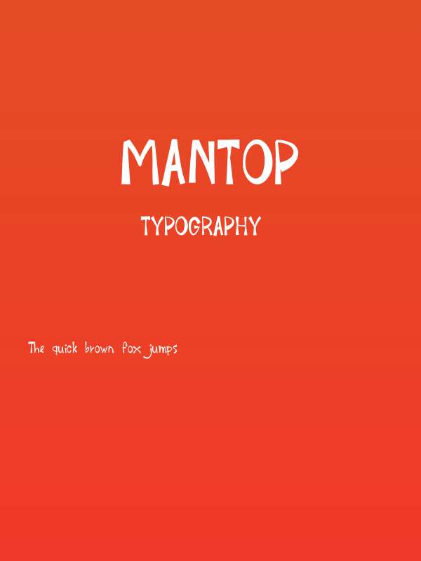 Mantop Poster
