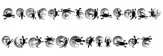 Mantra Regular Font LOWERCASE