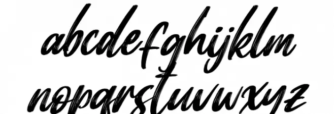 Manttilda Italic Caratteri MINUSCOLO