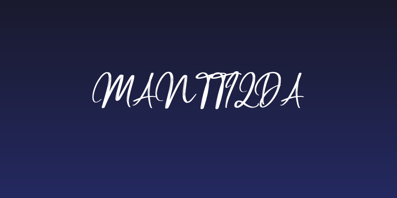 Manttilda Social Header