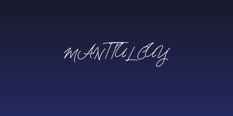 Manttulcuy Social Header