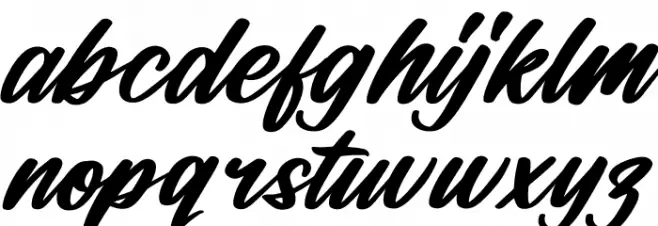 Manttulda Philliph Italic 字体 小写