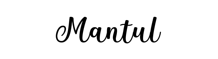 Mantul Font