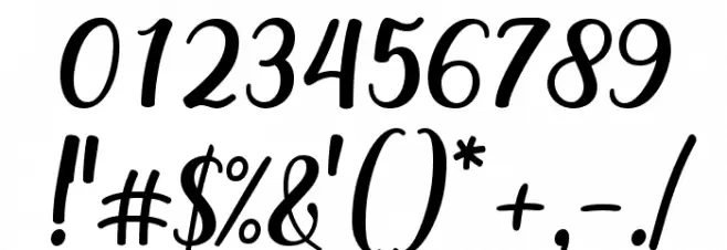 Mantul Font OTHER CHARS