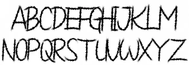 Mantune Schriftart Groß