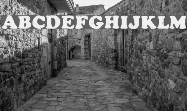 Manual Cookie Bucket Schriftart examples