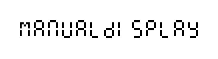 ManualDisplay  Frei Schriftart Herunterladen