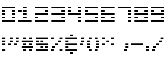 ManualPrint フォント その他の文字