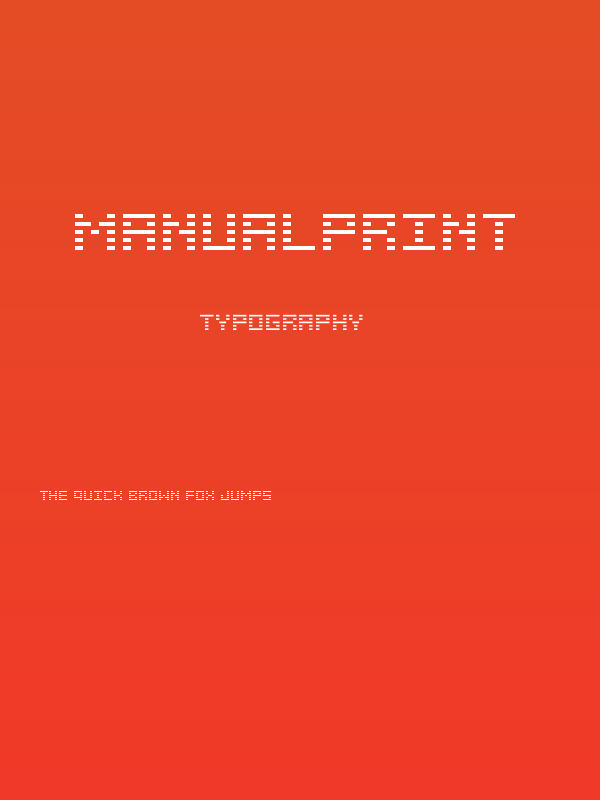 ManualPrint Poster