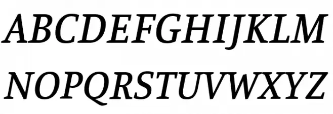 Manuale Medium Italic Polices MAJUSCULES