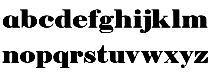 Manuell Regular Font LOWERCASE