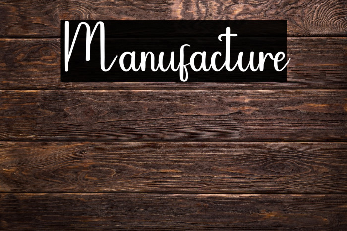 Manufacture Example 1