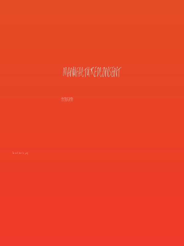 ManufacturedConsent Poster