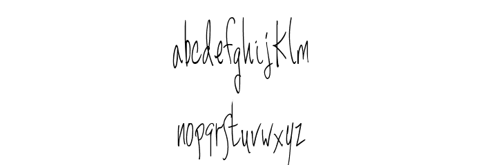 ManufacturedConsent Font LOWERCASE