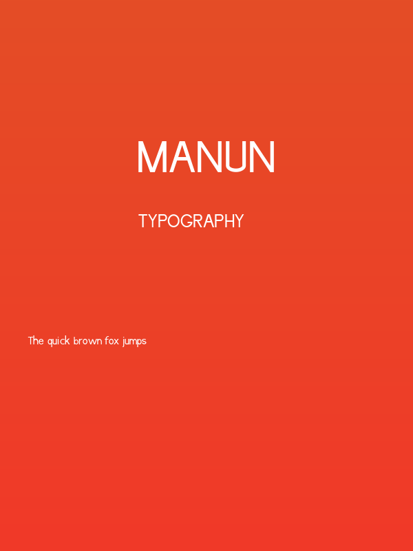Manun Poster