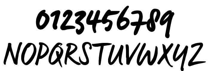 Manus Smooth_TRIAL Font OTHER CHARS