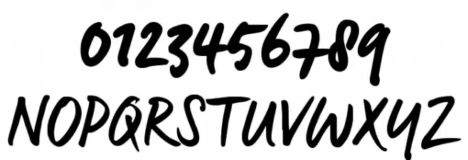 Manus Smooth_TRIAL Font OTHER CHARS