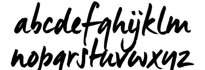 ManusTrial Font LOWERCASE