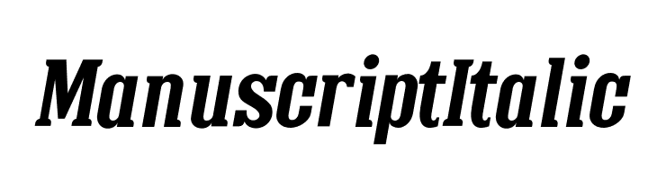 ManuscriptItalic  नि: शुल्क फ़ॉन्ट्स डाउनलोड