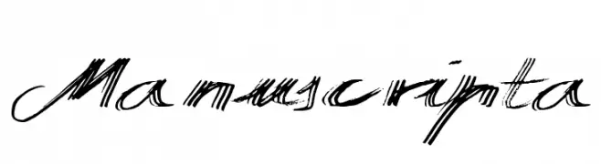 Manuscripta  免费字体下载
