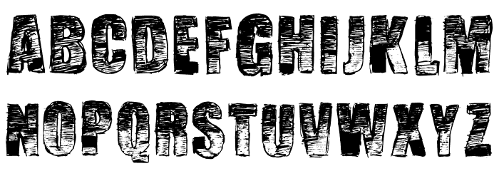 Manuscrit Regular Font LOWERCASE