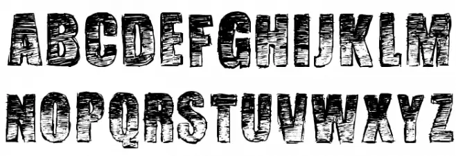 Manuscrit Regular Schriftart Groß