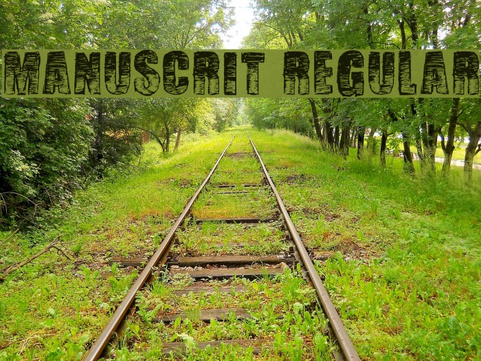 Manuscrit Regular Example 2