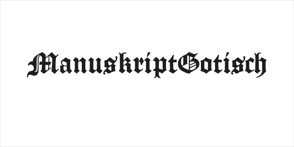 ManuskriptGotisch Logo