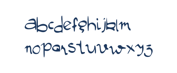 Manustype Lowercase
