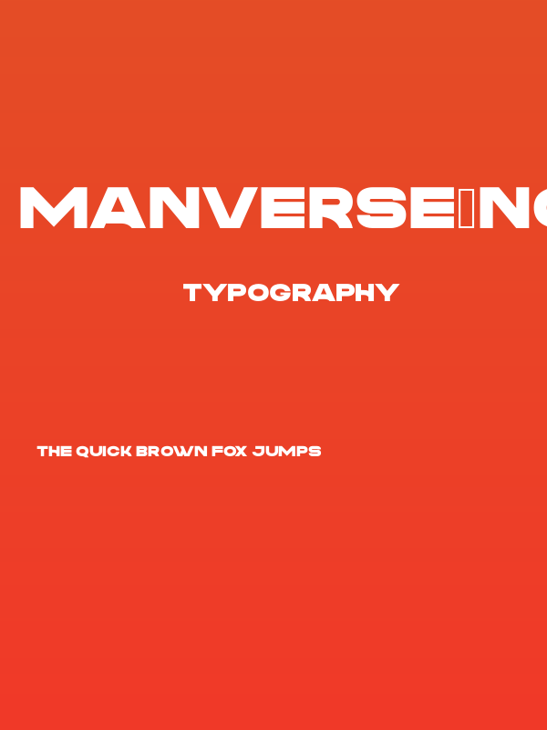 Manverse_Normal Poster