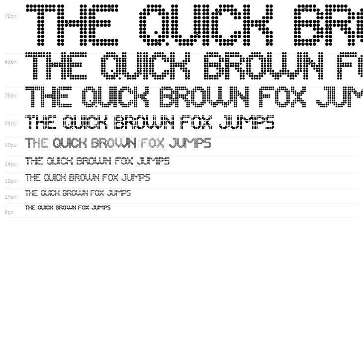 Many Dots Demo Waterfall