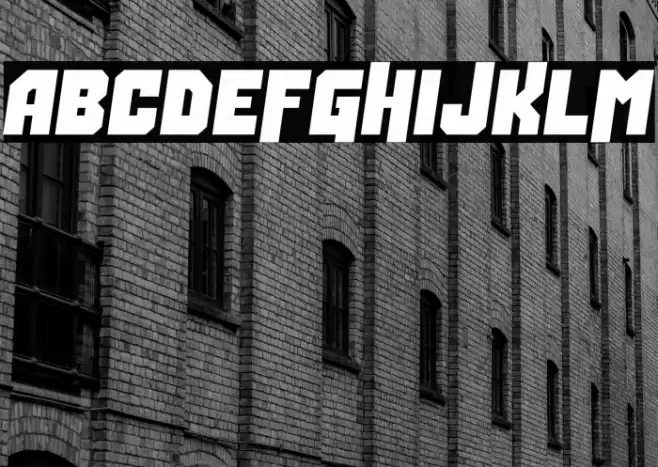 Many Years Ago Font examples