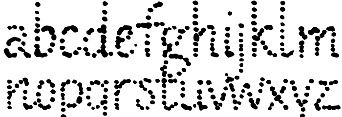 Many a Little Makes a Mickle Demo Schriftart Kleinbuchstaben