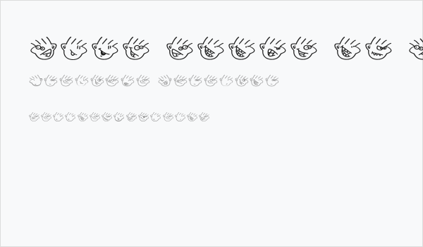 Many moods of Moe Business Card