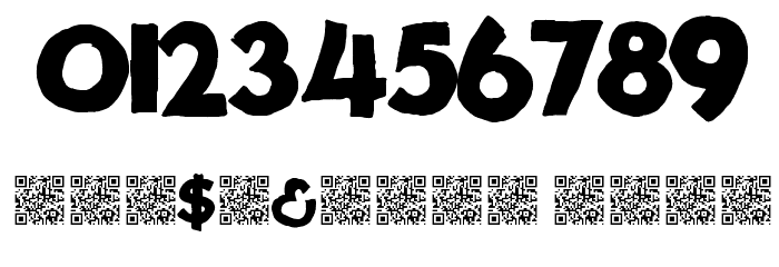ManyGifts Font OTHER CHARS