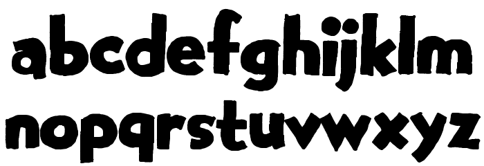 ManyGifts Font LOWERCASE