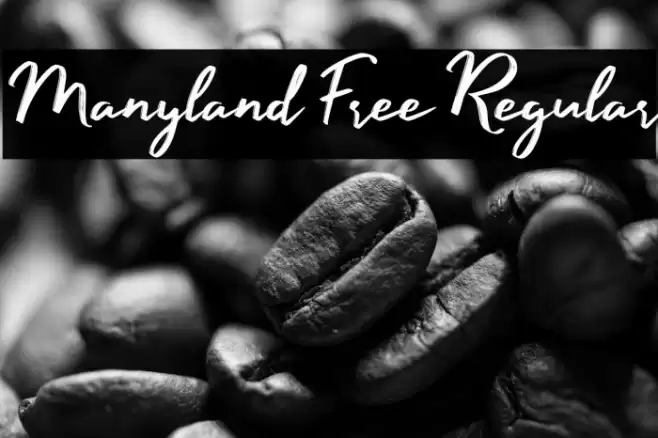 Manyland Free Regular Font examples