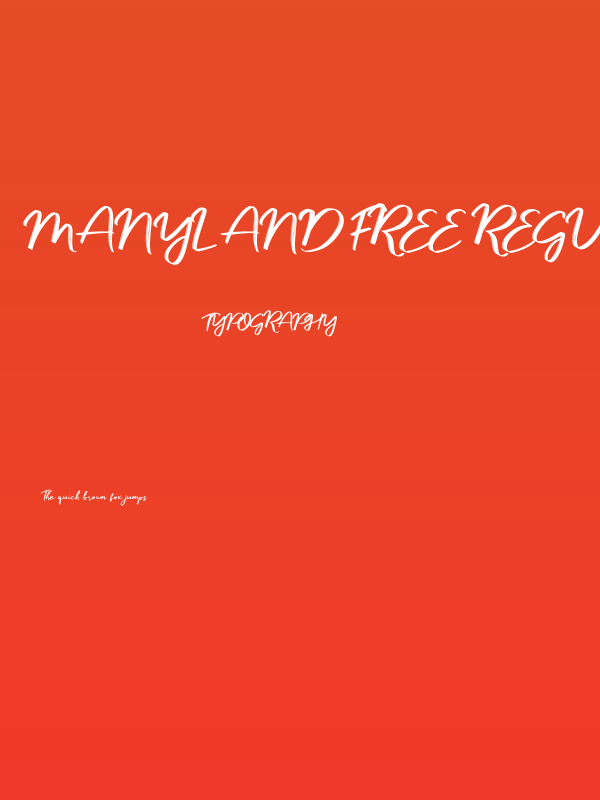 Manyland Free Regular Poster