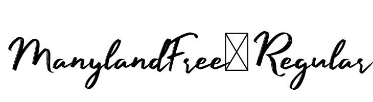 ManylandFree-Regular  नि: शुल्क फ़ॉन्ट्स डाउनलोड